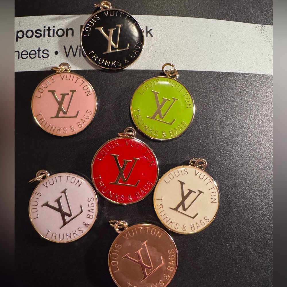 1x Designer zipper pull charm pick ur color
